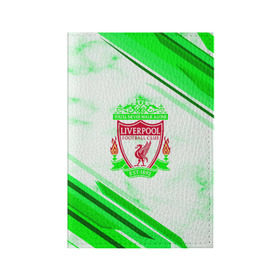 Обложка для паспорта матовая кожа с принтом Liverpool 2018 в Санкт-Петербурге, натуральная матовая кожа | размер 19,3 х 13,7 см; прозрачные пластиковые крепления | football | soccer | ливерпуль
