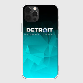 Чехол для iPhone 12 Pro с принтом DETROIT BECOME HUMAN в Санкт-Петербурге, силикон | область печати: задняя сторона чехла, без боковых панелей | connor | cyberlife | detroit become human | deviant | kara | markus | ps4 | rk800 |  detroit: become human | детроит | детроит: стать человеком | игры | кара | коннор | конор | кэра | маркус | пиратs | эксклюзив