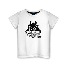 Детская футболка хлопок с принтом cs:go - G2 (2018) в Санкт-Петербурге, 100% хлопок | круглый вырез горловины, полуприлегающий силуэт, длина до линии бедер | 0x000000123 | csgo | g2 | gamers 2 | kennys | shox | ксго
