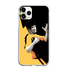 Чехол для iPhone 11 Pro матовый с принтом Bruce Lee в Санкт-Петербурге, Силикон |  | bruce lee | актер | боец | воин | звезда | карате