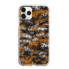 Чехол для iPhone 11 Pro матовый с принтом Jump da f#ck up! в Санкт-Петербурге, Силикон |  | slipknot | soulfly | u rban | белый | графити | граффити | камуфляж | надпись | оранжевый | черный