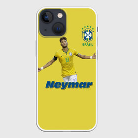 Чехол для iPhone 13 mini с принтом Неймар в Санкт-Петербурге,  |  | neymar | неймар | сборная бразилии | футбол