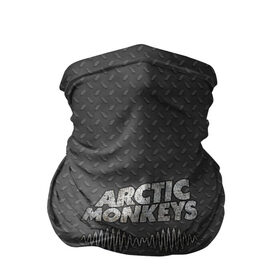 Бандана-труба 3D с принтом Arctic Monkeys в Санкт-Петербурге, 100% полиэстер, ткань с особыми свойствами — Activecool | плотность 150‒180 г/м2; хорошо тянется, но сохраняет форму | 