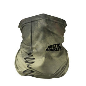 Бандана-труба 3D с принтом Arctic Monkeys в Санкт-Петербурге, 100% полиэстер, ткань с особыми свойствами — Activecool | плотность 150‒180 г/м2; хорошо тянется, но сохраняет форму | 