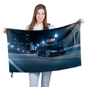 Флаг 3D с принтом BMW AUTO SPORT в Санкт-Петербурге, 100% полиэстер | плотность ткани — 95 г/м2, размер — 67 х 109 см. Принт наносится с одной стороны | amg | bmw | bmw performance | m | motorsport | sport | авто | автомобиль | автомобильные | бмв | бренд | марка | моторспорт | спорт | фон