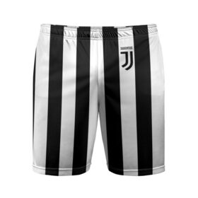 Мужские шорты 3D спортивные с принтом JUVENTUS в Санкт-Петербурге,  |  | juventus | полоски | спорт | футбол | эмблема