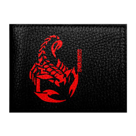 Обложка для студенческого билета с принтом Scorpions в Санкт-Петербурге, натуральная кожа | Размер: 11*8 см; Печать на всей внешней стороне | scorpions | группа | скорпионс | хард | хардрок
