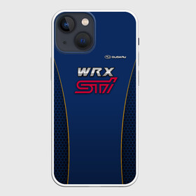 Чехол для iPhone 13 mini с принтом Субару WRX STI Pro Sport в Санкт-Петербурге,  |  | subaru | марка | машины | субару