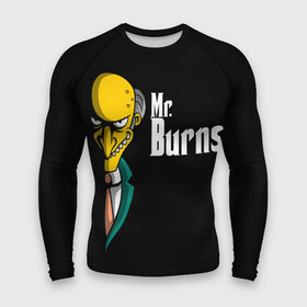 Мужской рашгард 3D с принтом Mr. Burns (Simpsons) в Санкт-Петербурге,  |  | Тематика изображения на принте: burns | mr | mr. burns | simpsons | мистер бернс | симпсоны