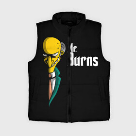 Женский жилет утепленный 3D с принтом Mr. Burns (Simpsons) в Санкт-Петербурге,  |  | burns | mr | mr. burns | simpsons | мистер бернс | симпсоны