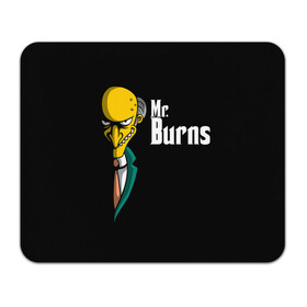 Коврик для мышки прямоугольный с принтом Mr. Burns (Simpsons) в Санкт-Петербурге, натуральный каучук | размер 230 х 185 мм; запечатка лицевой стороны | burns | mr | mr. burns | simpsons | мистер бернс | симпсоны