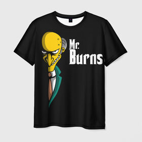 Мужская футболка 3D с принтом Mr. Burns (Simpsons) в Санкт-Петербурге, 100% полиэфир | прямой крой, круглый вырез горловины, длина до линии бедер | burns | mr | mr. burns | simpsons | мистер бернс | симпсоны