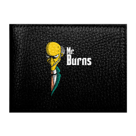 Обложка для студенческого билета с принтом Mr. Burns (Simpsons) в Санкт-Петербурге, натуральная кожа | Размер: 11*8 см; Печать на всей внешней стороне | burns | mr | mr. burns | simpsons | мистер бернс | симпсоны