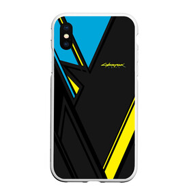 Чехол для iPhone XS Max матовый с принтом CYBERPUNK 2077 КИБЕРПАНК 2077 в Санкт-Петербурге, Силикон | Область печати: задняя сторона чехла, без боковых панелей | 2019 | cd project red | cyberpunk 2077 | future | hack | night city | sci fi | андроиды | безумие | будущее | город ночи | киберпанк 2077 | логотип | роботы | фантастика | цифры