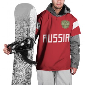 Накидка на куртку 3D с принтом Сборная России 2018 в Санкт-Петербурге, 100% полиэстер |  | Тематика изображения на принте: 