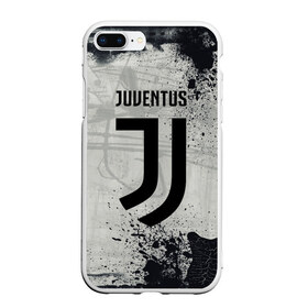 Чехол для iPhone 7Plus/8 Plus матовый с принтом JUVENTUS в Санкт-Петербурге, Силикон | Область печати: задняя сторона чехла, без боковых панелей | cr7 | juve | juventus | ronaldo | texture | брызги красок | герб италии | гранж | звезда | роналдо | текстура | флаг италии | ювентус