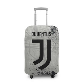 Чехол для чемодана 3D с принтом Juventus New в Санкт-Петербурге, 86% полиэфир, 14% спандекс | двустороннее нанесение принта, прорези для ручек и колес | cr7 | juve | juventus | ronaldo | texture | брызги красок | герб италии | гранж | звезда | роналдо | текстура | флаг италии | ювентус