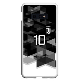 Чехол для Samsung S10E с принтом JUVE 10 DYBALA в Санкт-Петербурге, Силикон | Область печати: задняя сторона чехла, без боковых панелей | fc | football | football club | juventus | sport | спорт | спортивные | униформа | фирменные цвета | фк | футбол | футбольный клуб | ювентус