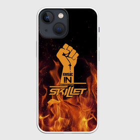 Чехол для iPhone 13 mini с принтом Rise in revolution   Skillet в Санкт-Петербурге,  |  | skilet | skillet | альтернативный | гранж | группа | джен леджер | джон купер | индастриал | кори купер | метал | ню | пост | рок | сет моррисон | симфоник | скилет | хард | христианский