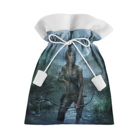 Подарочный 3D мешок с принтом Tomb Raider: Лара Крофт в Санкт-Петербурге, 100% полиэстер | Размер: 29*39 см | adventure | lara croft | tomb rider | археолог | гробниц | крофт | лара | приключения | расхитительница