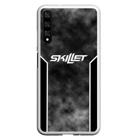 Чехол для Honor 20 с принтом Skillet в Санкт-Петербурге, Силикон | Область печати: задняя сторона чехла, без боковых панелей | Тематика изображения на принте: skilet | skillet | альтернативный | гранж | группа | джен леджер | джон купер | индастриал | кори купер | метал | ню | пост | рок | сет моррисон | симфоник | скилет | хард | христианский