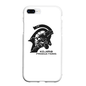 Чехол для iPhone 7Plus/8 Plus матовый с принтом KOJIMA PRODUCTIONS в Санкт-Петербурге, Силикон | Область печати: задняя сторона чехла, без боковых панелей | hideo kojima | hilermo del toro | kojima productions | norman reedus | бурят гений | гильермо дель торо | леа сейду | лея | мадс миккельсен | норман ридус | хидео кодзима