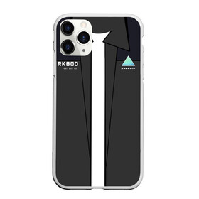 Чехол для iPhone 11 Pro Max матовый с принтом RK800 без галстука в Санкт-Петербурге, Силикон |  | 2038 | connor | dbh | detroit | gamer | kara | андроид | девиант | детройт | кара | квест | коннор | маркус