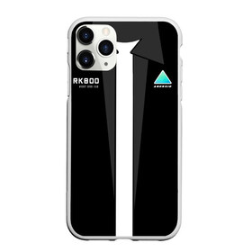 Чехол для iPhone 11 Pro Max матовый с принтом RK800 без галстука в Санкт-Петербурге, Силикон |  | Тематика изображения на принте: 2038 | connor | dbh | detroit | gamer | kara | андроид | девиант | детройт | кара | квест | коннор | маркус