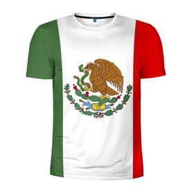 Мужская футболка 3D спортивная с принтом Мексика Чемпионат Мира в Санкт-Петербурге, 100% полиэстер с улучшенными характеристиками | приталенный силуэт, круглая горловина, широкие плечи, сужается к линии бедра | mexico | бразилия | мексика | сборная мексики | футбол | чемпионат мира