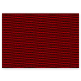 Поздравительная открытка с принтом Красная змея в Санкт-Петербурге, 100% бумага | плотность бумаги 280 г/м2, матовая, на обратной стороне линовка и место для марки
 | Тематика изображения на принте: змеиная кожа | змея | кожа | кожа змеи | красная кожа | красный | красный дракон | текстура змеи