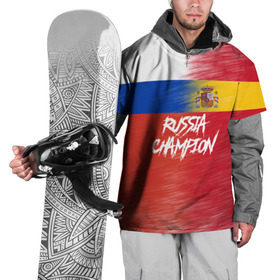 Накидка на куртку 3D с принтом Россия Испания в Санкт-Петербурге, 100% полиэстер |  | cup | fifa | russia | world | фифа | чемпионат мира