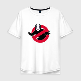 Мужская футболка хлопок Oversize с принтом Унесённые призраками в Санкт-Петербурге, 100% хлопок | свободный крой, круглый ворот, “спинка” длиннее передней части | spirited away | миядзаки | хаяо