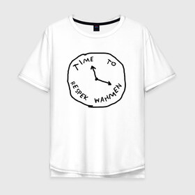 Мужская футболка хлопок Oversize с принтом Respek Wahmen в Санкт-Петербурге, 100% хлопок | свободный крой, круглый ворот, “спинка” длиннее передней части | bro army | felix kjellberg | pew die pie | pewdiepie | пьюдипай | феликс чельберг