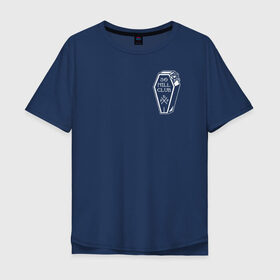 Мужская футболка хлопок Oversize с принтом PEWxDIExPIE в Санкт-Петербурге, 100% хлопок | свободный крой, круглый ворот, “спинка” длиннее передней части | bro army | felix kjellberg | pew die pie | pewdiepie | пьюдипай | феликс чельберг