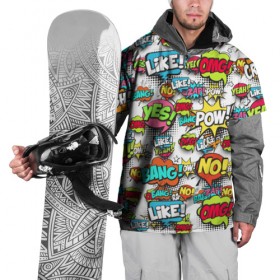 Накидка на куртку 3D с принтом Pop art fashion в Санкт-Петербурге, 100% полиэстер |  | Тематика изображения на принте: pop art | style | безумство | комикс | лейблы | микс | поп арт | яркие | яркое | яркости