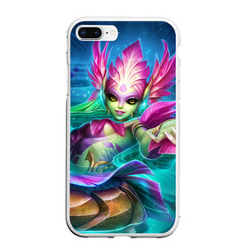 Чехол для iPhone 7Plus/8 Plus матовый с принтом Nami League of Legends в Санкт-Петербурге, Силикон | Область печати: задняя сторона чехла, без боковых панелей | lol | moba | riot games | воин | лига легенд | маг | поддержка | стратегия | стрелок | танк | чемпион