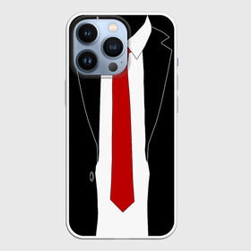 Чехол для iPhone 13 Pro с принтом КОСТЮМ АГЕНТА 47 | AGENT 47 | HITMAN в Санкт-Петербурге,  |  | agent 47 | галстук | пиджак | хитман