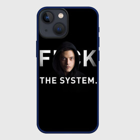 Чехол для iPhone 13 mini с принтом Fck The System   Mr. Robot в Санкт-Петербурге,  |  | society | system | систему