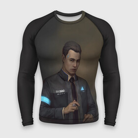 Мужской рашгард 3D с принтом Connor в Санкт-Петербурге,  |  | 2038 | become | connor | dbh | detroit | gamer | human | kara | андроид | девиант | детройт | кара | квест | коннор | маркус