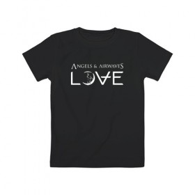 Детская футболка хлопок с принтом Love AVA в Санкт-Петербурге, 100% хлопок | круглый вырез горловины, полуприлегающий силуэт, длина до линии бедер | angels and airwaves | ava | love | tom delonge | том делонг