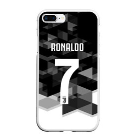 Чехол для iPhone 7Plus/8 Plus матовый с принтом RONALDO JUVE SPORT в Санкт-Петербурге, Силикон | Область печати: задняя сторона чехла, без боковых панелей | cr7 | fc | клуб | криштиану роналду | роналдо | фк | ювентус