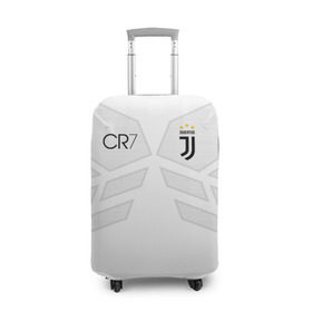Чехол для чемодана 3D с принтом RONALDO JUVE SPORT в Санкт-Петербурге, 86% полиэфир, 14% спандекс | двустороннее нанесение принта, прорези для ручек и колес | cr7 | fc juventus | football | juve | juventus | ronaldo | sport | роналдо | спорт | футбол | ювентус