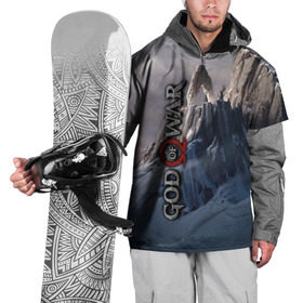 Накидка на куртку 3D с принтом God of War в Санкт-Петербурге, 100% полиэстер |  | god of war | арес | афина | бог | бог войны | воин | генерал | гидра | кратос | пиратs | призрак | спарта | татуировка