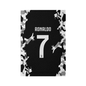 Обложка для паспорта матовая кожа с принтом RONALDO JUVE SPORT в Санкт-Петербурге, натуральная матовая кожа | размер 19,3 х 13,7 см; прозрачные пластиковые крепления | Тематика изображения на принте: cr7 | fc | football | ronaldo | sport | криштиану роналду | роналдо | фк | форма | футбольный клуб | ювентус