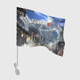 Флаг для автомобиля с принтом Far Cry 4 в Санкт-Петербурге, 100% полиэстер | Размер: 30*21 см | action | far cry 4 | армия | гималаи | гирокоптер | мин | мир | открытый | франшиза | ховеркрафт | шутер