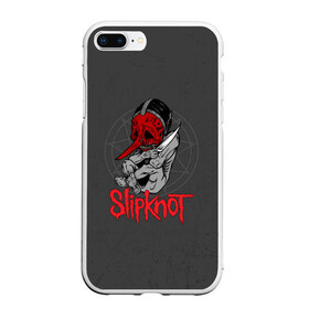 Чехол для iPhone 7Plus/8 Plus матовый с принтом Slipknot в Санкт-Петербурге, Силикон | Область печати: задняя сторона чехла, без боковых панелей | slipknot | грув | джей вайнберг | кори тейлор | крис фен | крэйг джонс | метал | мик томсон | музыка | ню | петля | рок | сид уилсон | скользящий узел | слайпкнот | слипкнот | слипнот | удавка