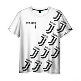 Мужская футболка 3D с принтом Personal form Ronaldo в Санкт-Петербурге, 100% полиэфир | прямой крой, круглый вырез горловины, длина до линии бедер | 7 | cristiano | jeep | juventus | ronaldo | италия | криштиану | роналду | футбол | ювентус