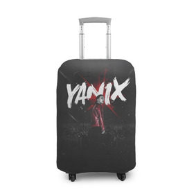 Чехол для чемодана 3D с принтом YANIX в Санкт-Петербурге, 86% полиэфир, 14% спандекс | двустороннее нанесение принта, прорези для ручек и колес | 