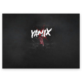 Поздравительная открытка с принтом YANIX в Санкт-Петербурге, 100% бумага | плотность бумаги 280 г/м2, матовая, на обратной стороне линовка и место для марки
 | 