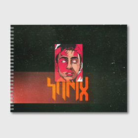 Альбом для рисования с принтом Яникс в Санкт-Петербурге, 100% бумага
 | матовая бумага, плотность 200 мг. | Тематика изображения на принте: 
